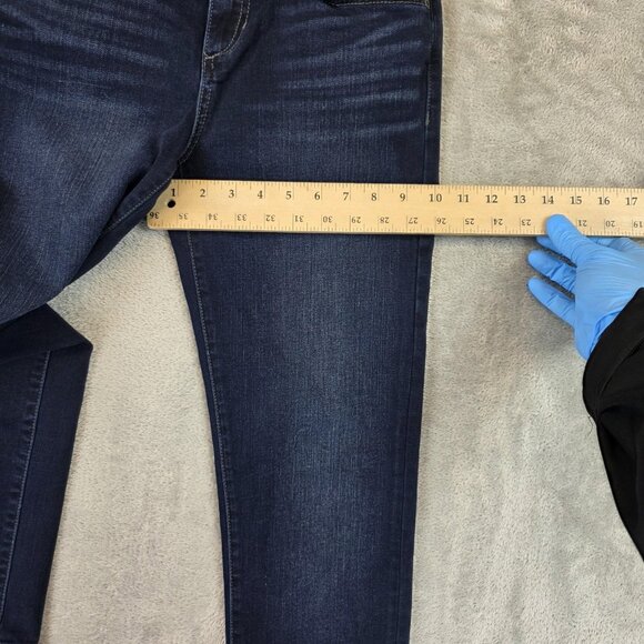 Joes Jeans Skinny Jeans Womens Size 27 Dark Wash Blue Stretch Denim Mid Rise - Picture 6 of 11